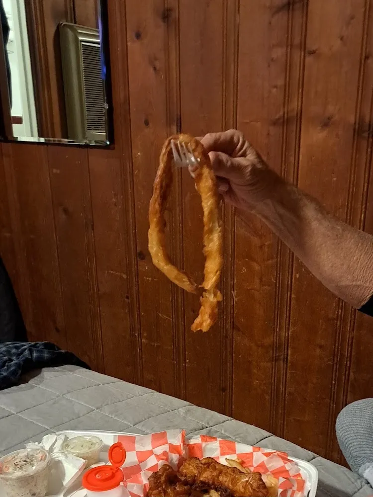 One of the Biggest Onion Rings We'Ve Ever Seen